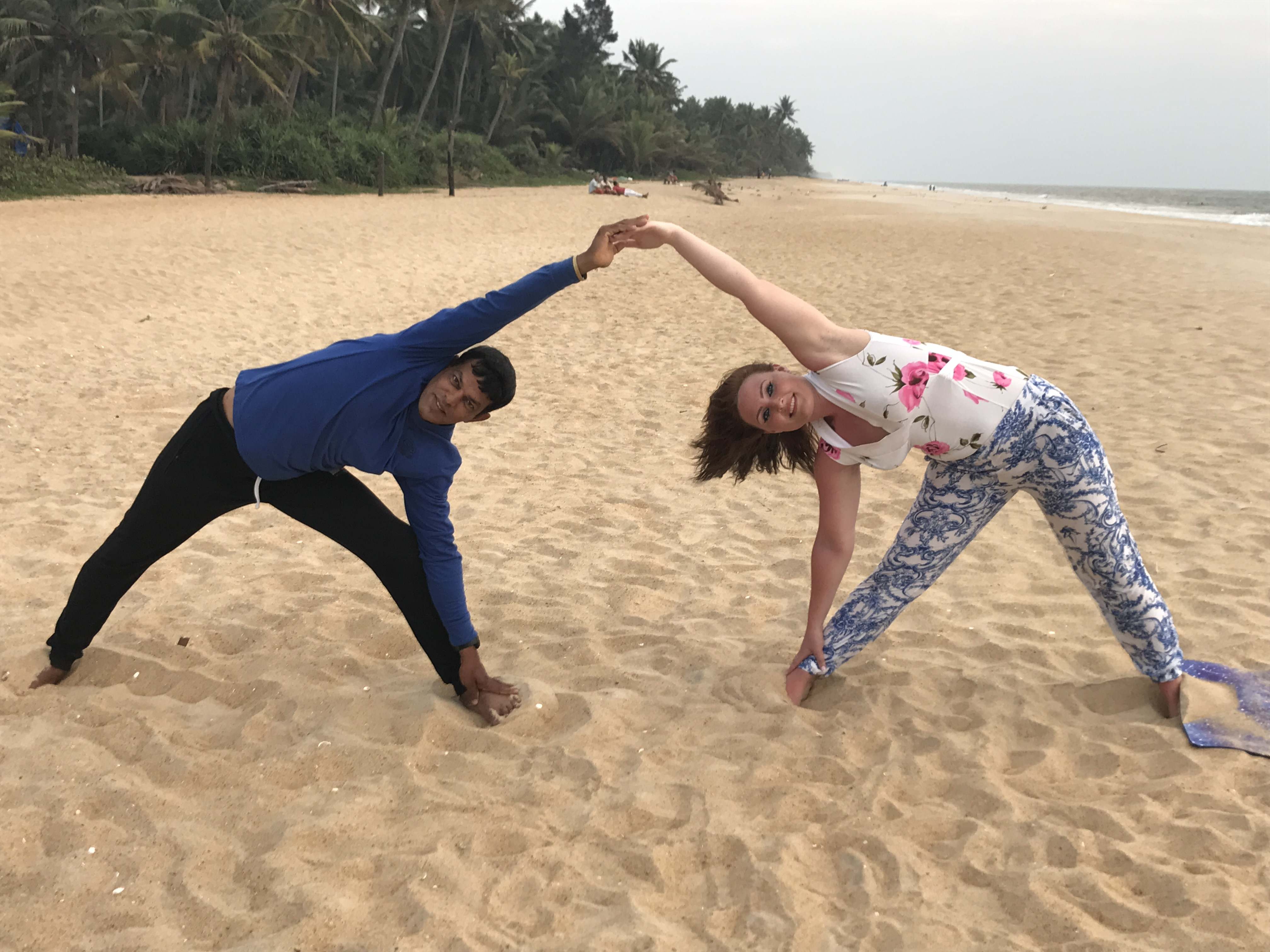 Partner yoga in Kerala