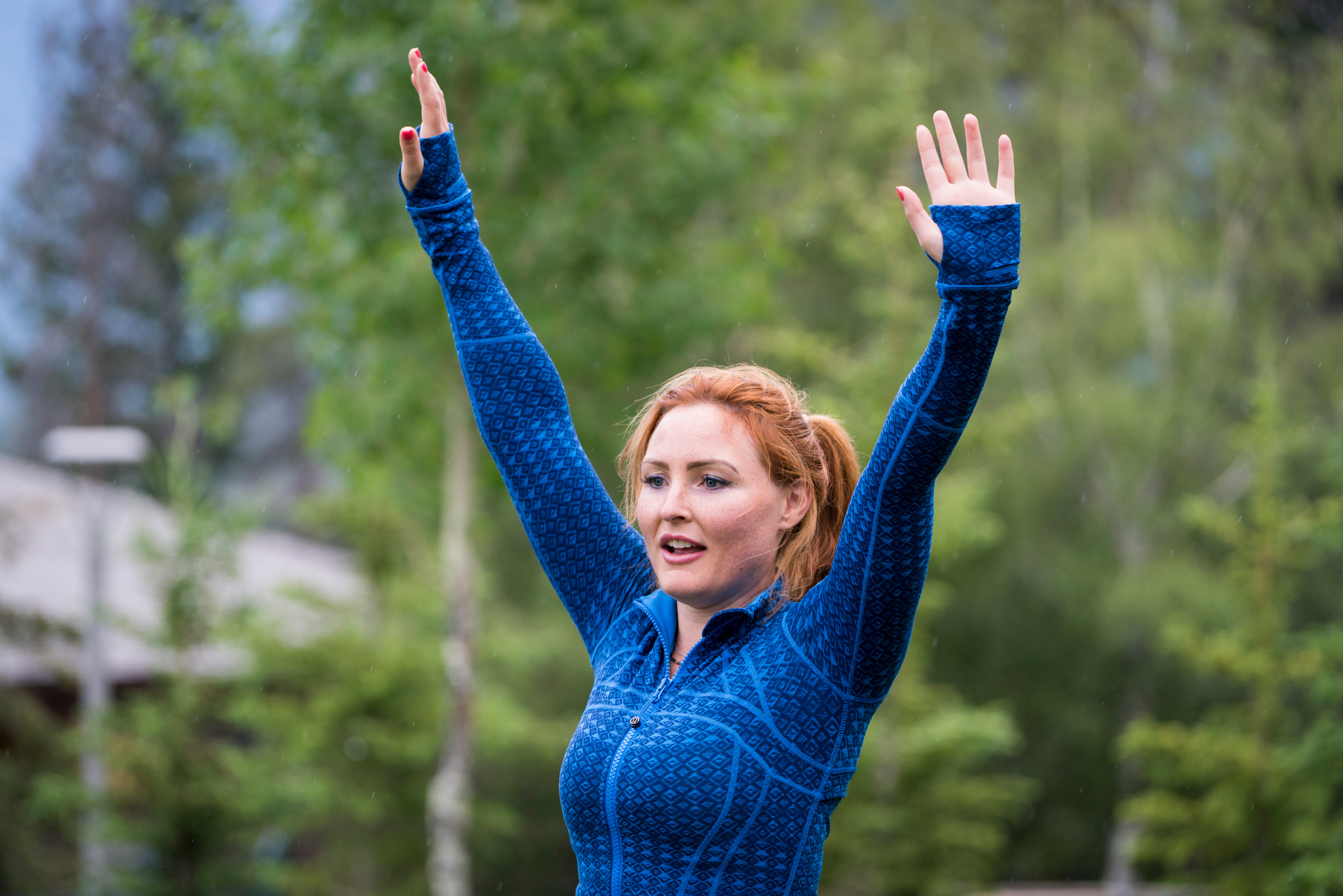 Jane Majendie outdoors